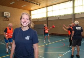 Sportleider Hart in Beweging volgt cursus